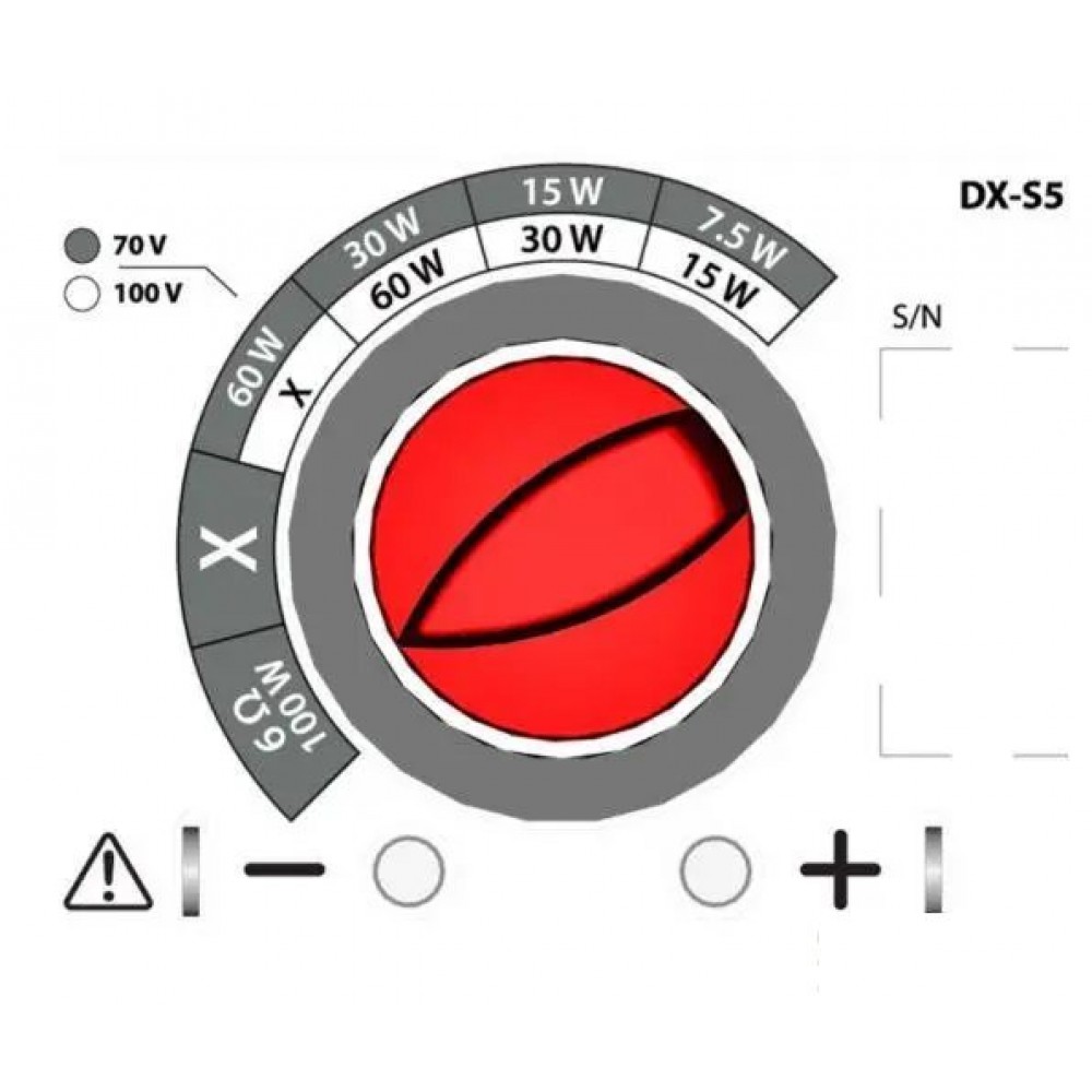 Desono DX-S5-UB-B APART Настінна акустична система
