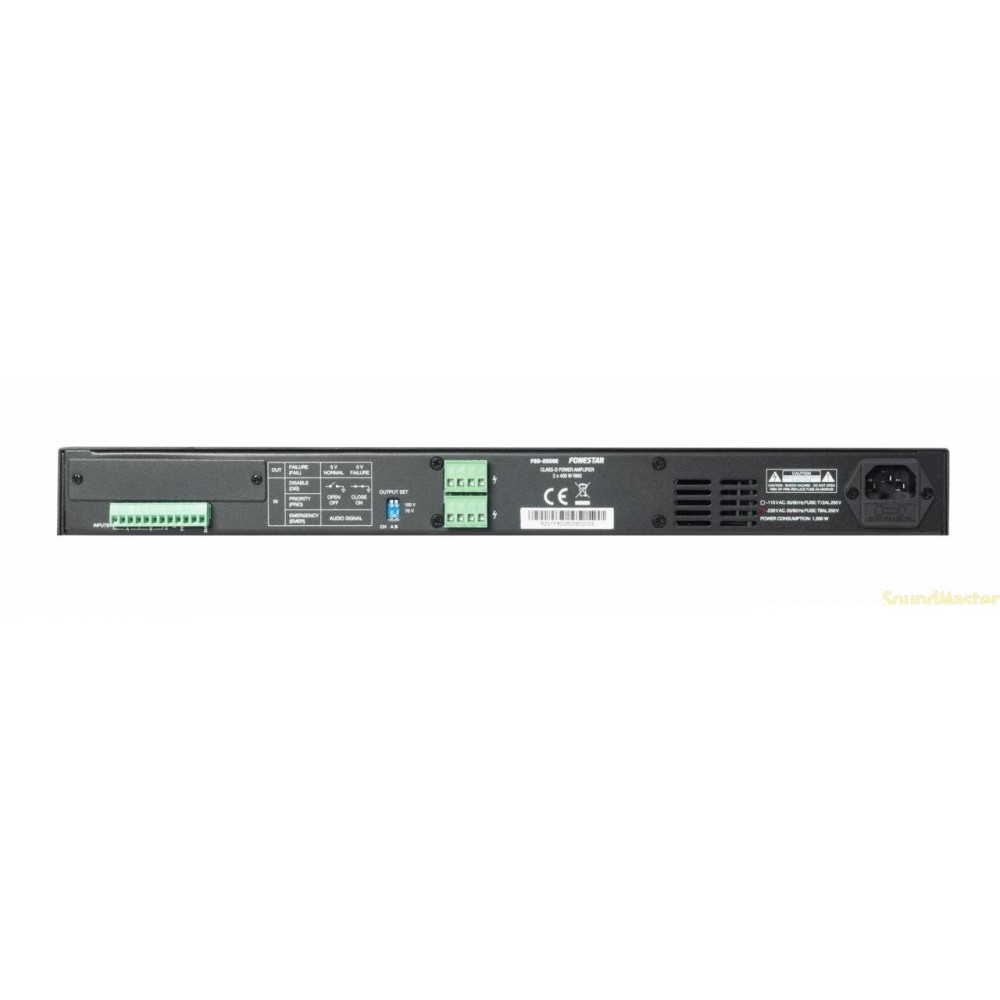 FSD-2500E FONESTAR трансляційний підсилювач