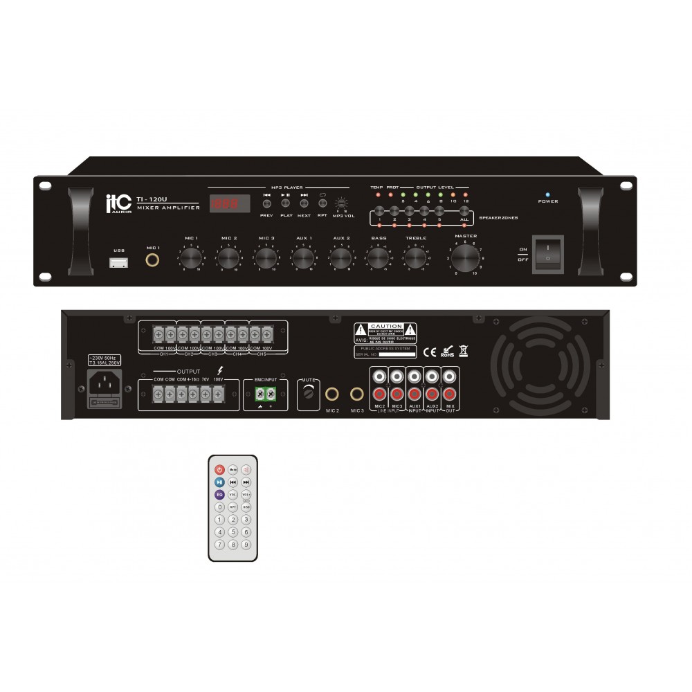 TI-120U ITC трансляційний підсилювач