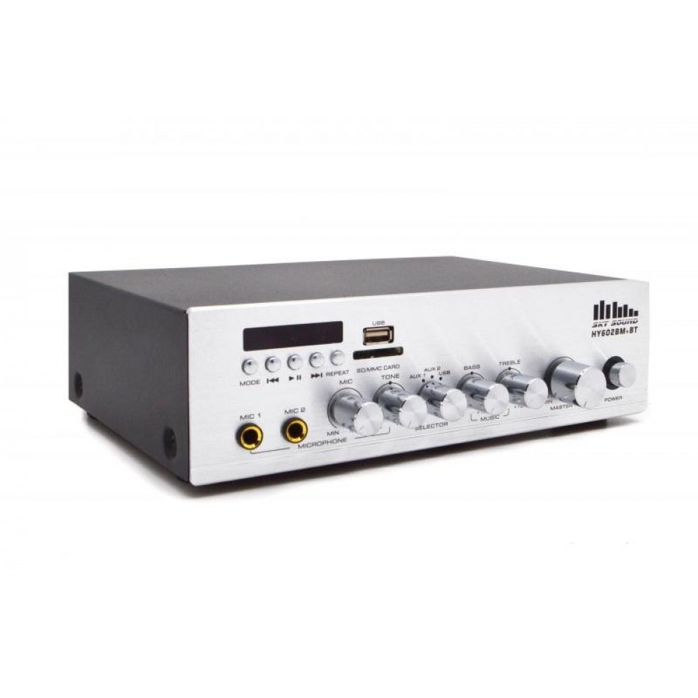 HY-602MB+BT STEREO SKY SOUND трансляционный усилитель