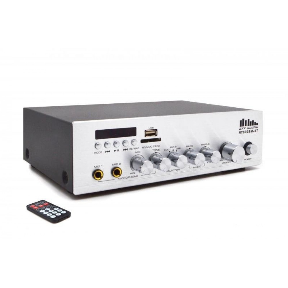HY-602MB+BT STEREO SKY SOUND трансляционный усилитель
