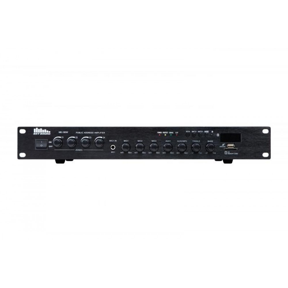 MK-180W (4-ZONE) SKY SOUND трансляционный усилитель