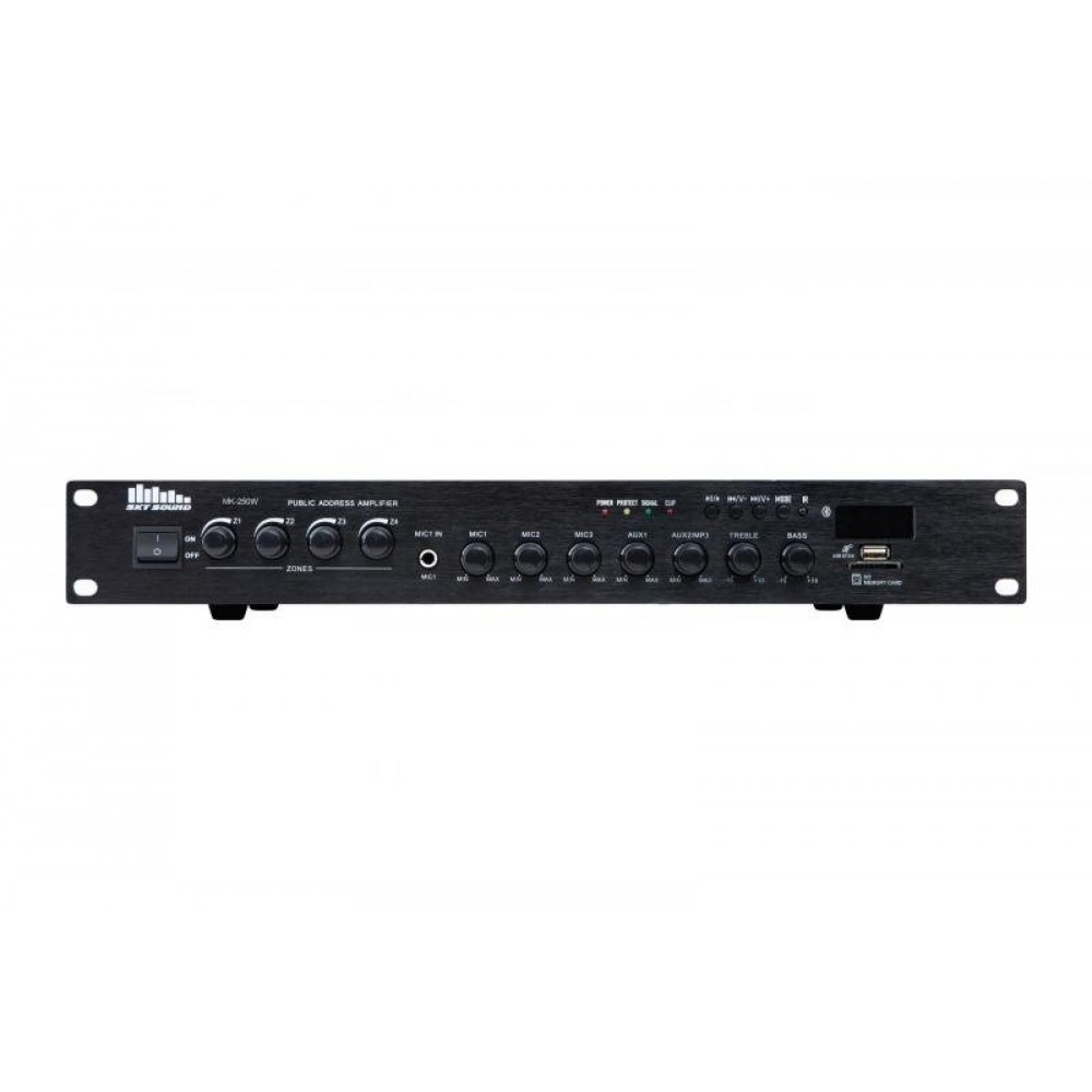 MK-250W (4-ZONE) SKY SOUND трансляционный усилитель