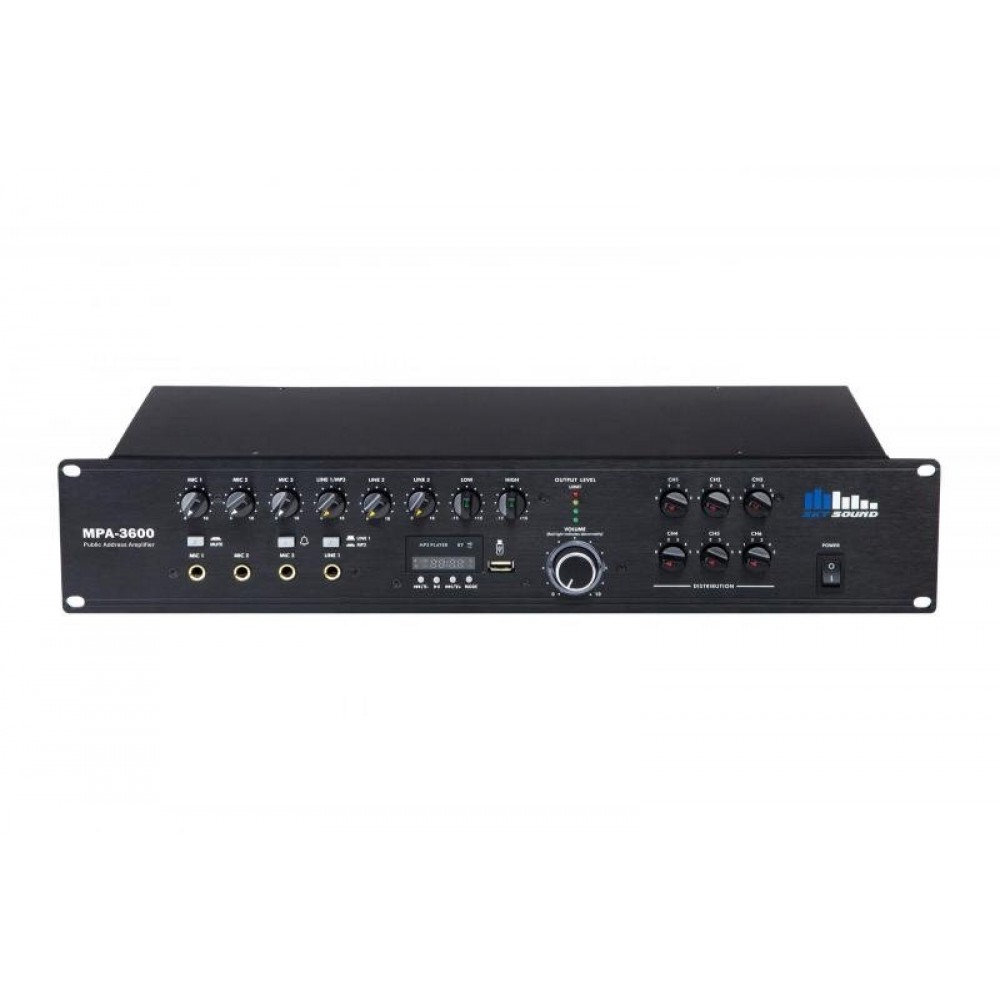 MPA-3600 (6-ZONE) SKY SOUND трансляционный усилитель