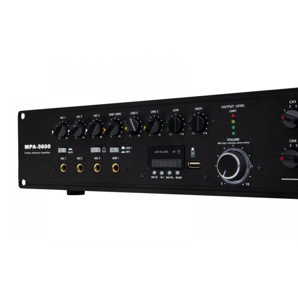 MPA-3600 (6-ZONE) SKY SOUND трансляционный усилитель