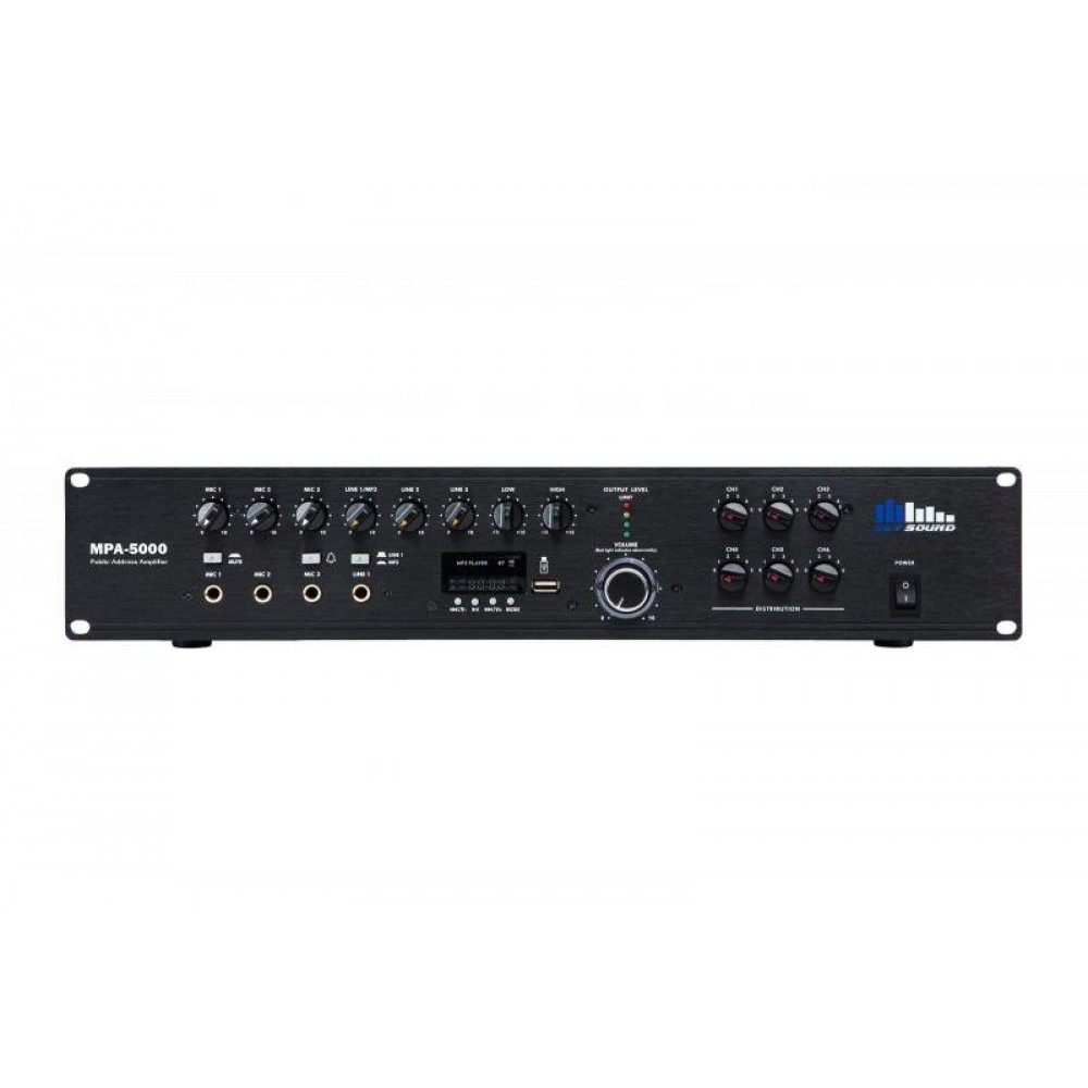 MPA-5000 (6-ZONE) SKY SOUND трансляционный усилитель
