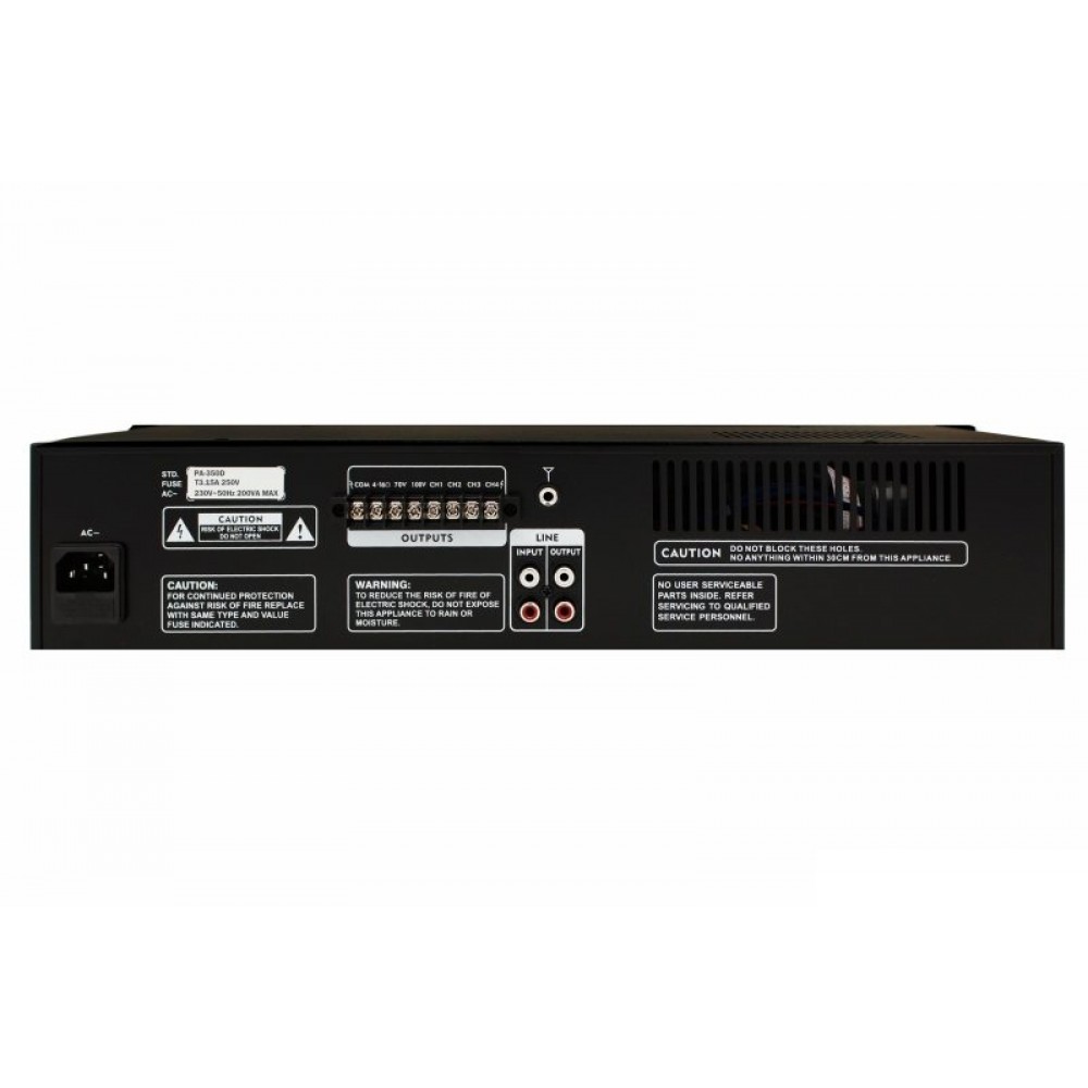 PA-350D (400W) SKY SOUND трансляционный усилитель