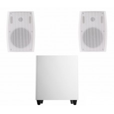 SUBT-10W/LS (2*40Вт) WHITE SKY SOUND комплект фонового звуку