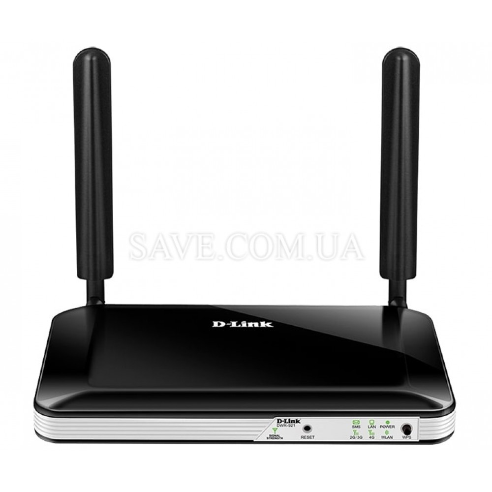 DWR-921 D-LINK Стационарный 3G/4G Wi-Fi роутер с входами для MIMO антенны