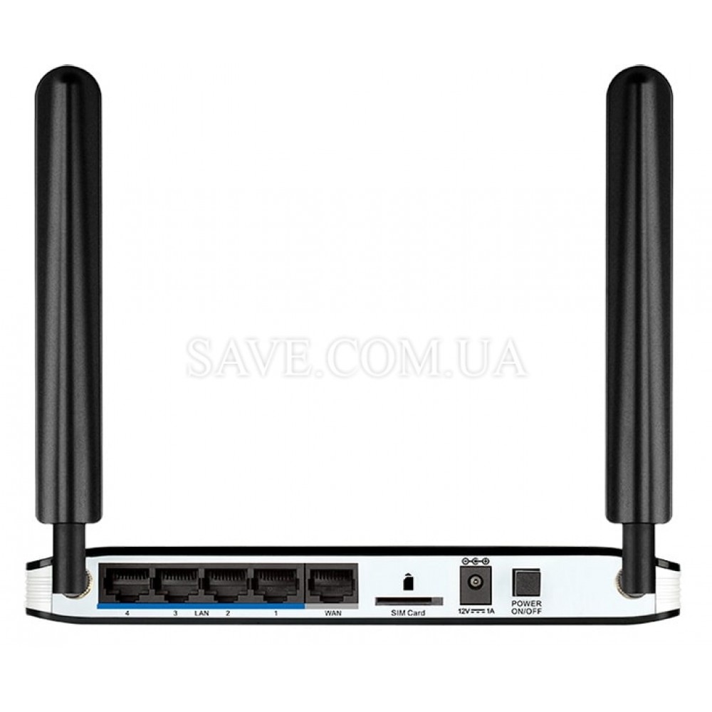 DWR-921 D-LINK Стационарный 3G/4G Wi-Fi роутер с входами для MIMO антенны
