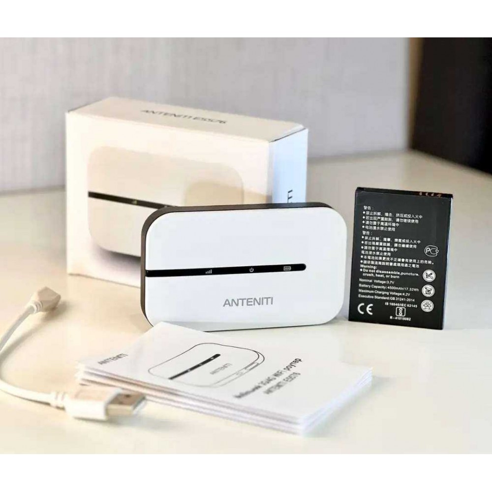 E5576 ANTENITI Мобільний 3G/4G Wi-Fi роутер із входами для MIMO антени
