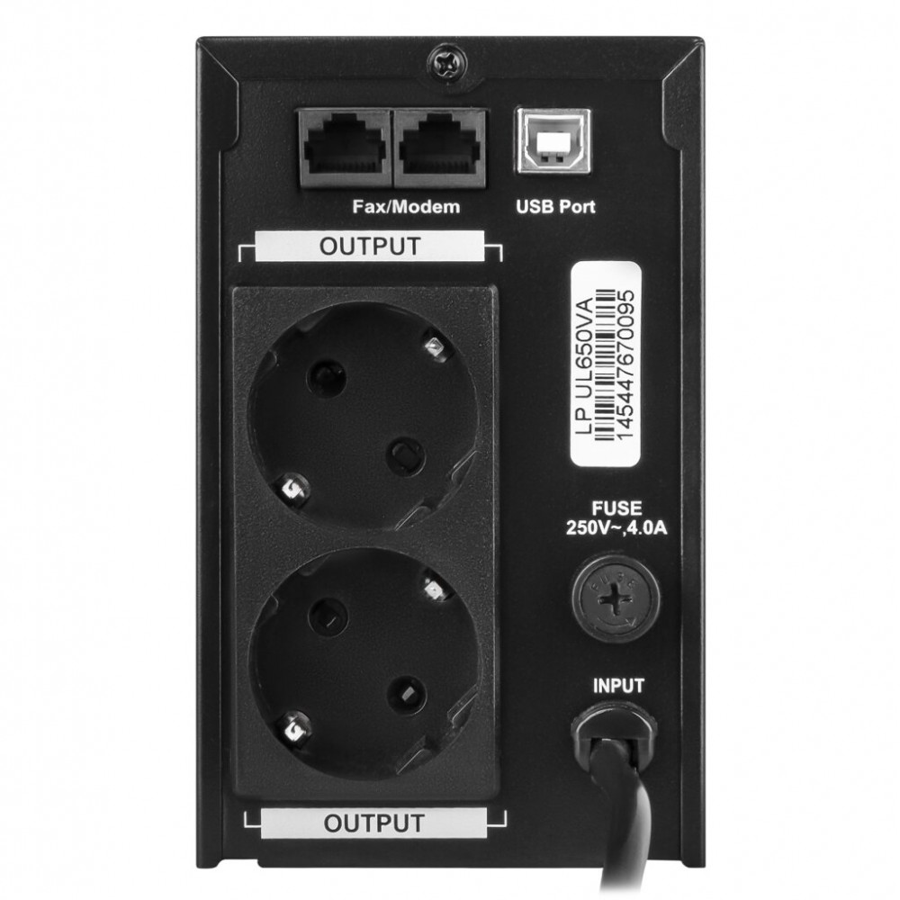 LP UL650VA (390Вт) LogicPower Источник бесперебойного питания (ИБП)