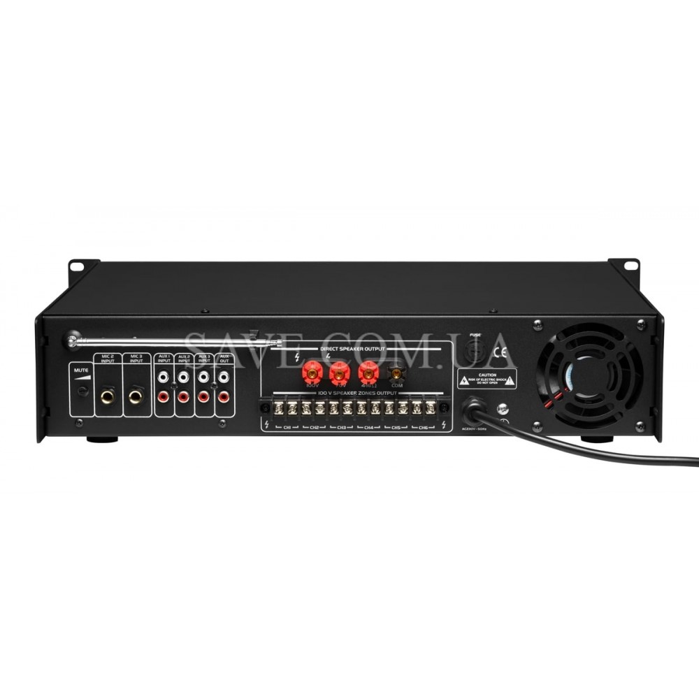 MA-180.6P DV AUDIO Трансляционный микшер усилитель