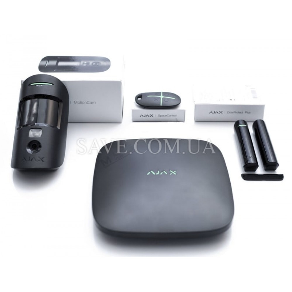 StarterKit Cam Plus AJAX Стартовый комплект охранной сигнализации c LTE и фотоверификацией тревог