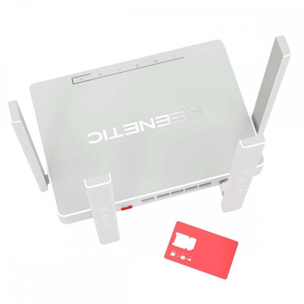 HERO 4G (KN-2310) KEENETIC Стационарный 3G/4G Wi-Fi роутер с входами для MIMO антенны
