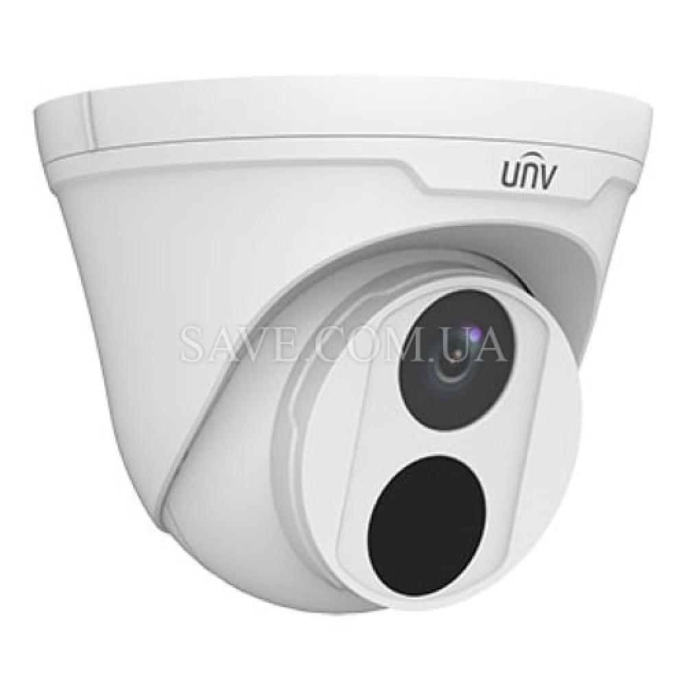 IPC3614LR3-PF28-D UNIVIEW Вулична купольна IP камера з ІЧ підсвічуванням