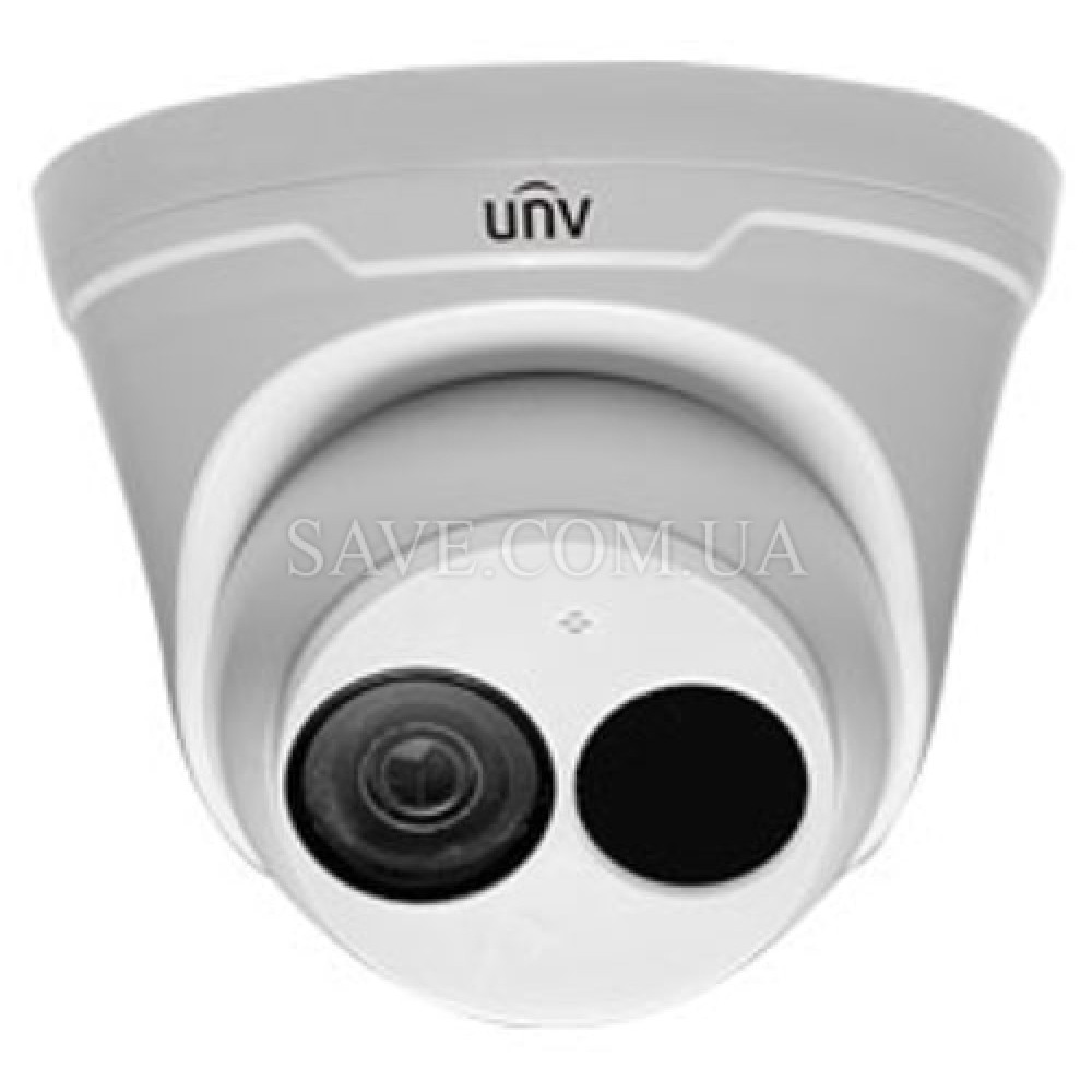 IPC3614LR3-PF40-D UNIVIEW Вулична купольна IP камера з ІЧ підсвічуванням