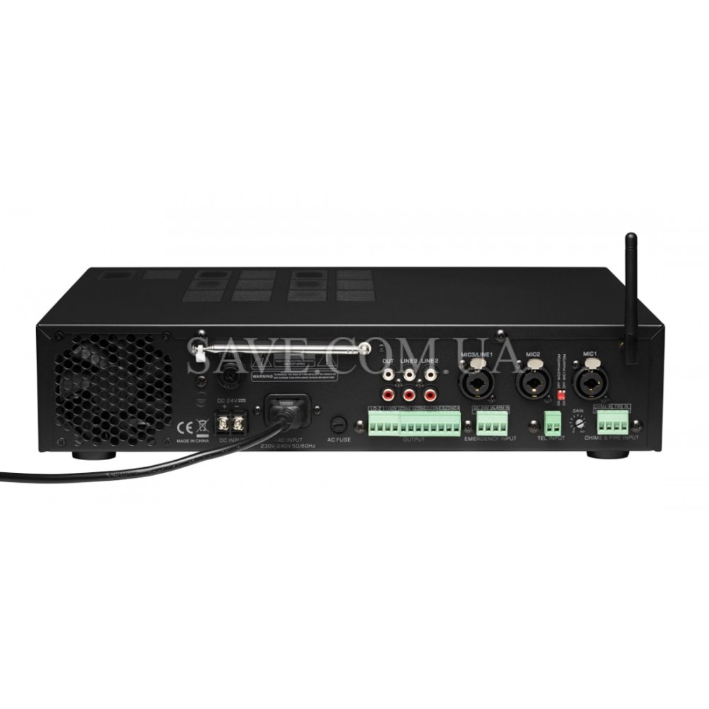 PA-240.4P DV AUDIO Трансляционный микшер усилитель
