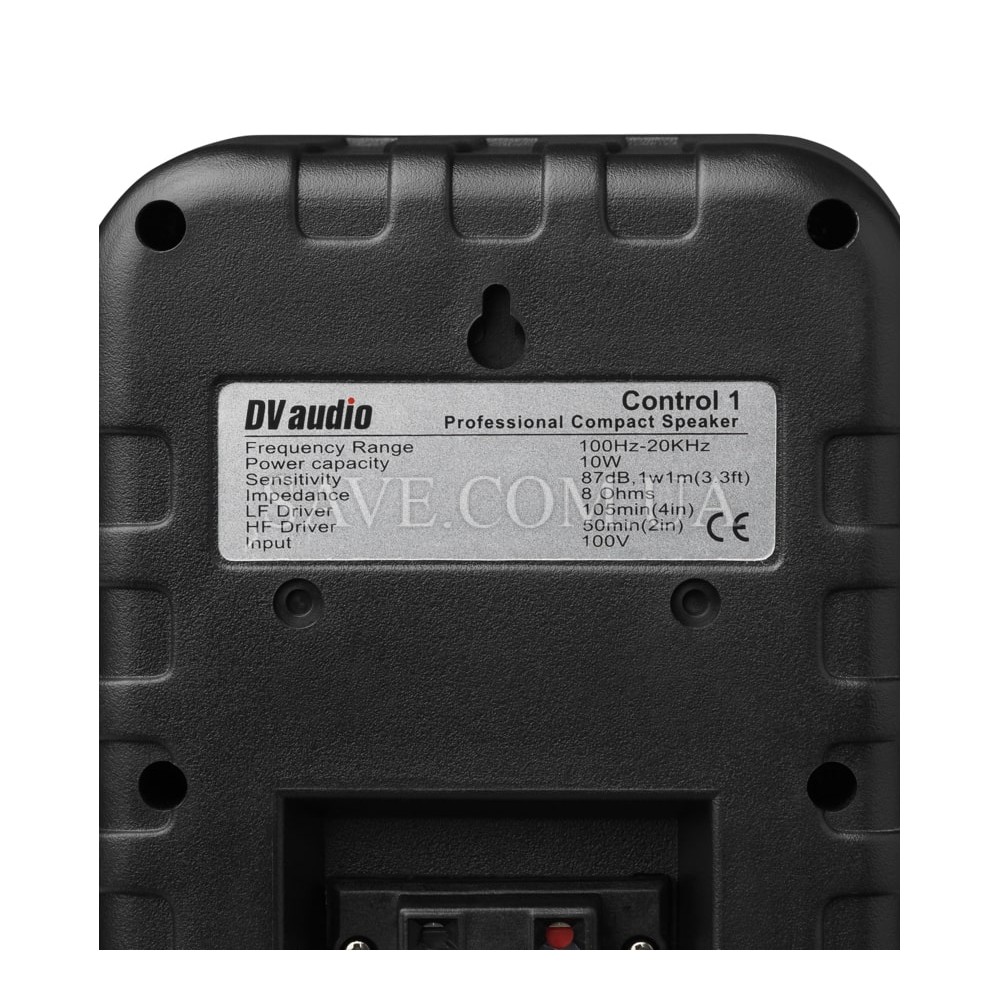 Control 1 Black DV AUDIO Настенная акустическая система
