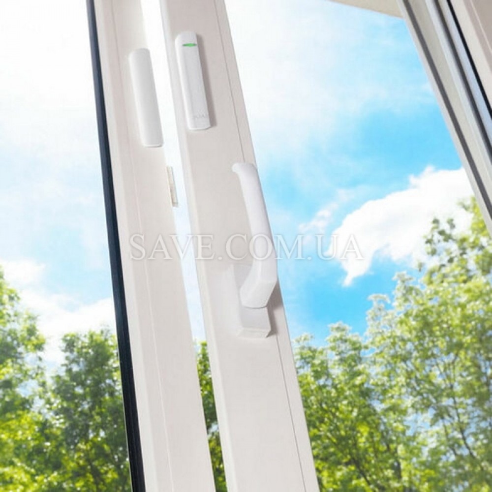 DoorProtect Plus AJAX Комбинированный беспроводной датчик открытия с сенсором удара и наклона