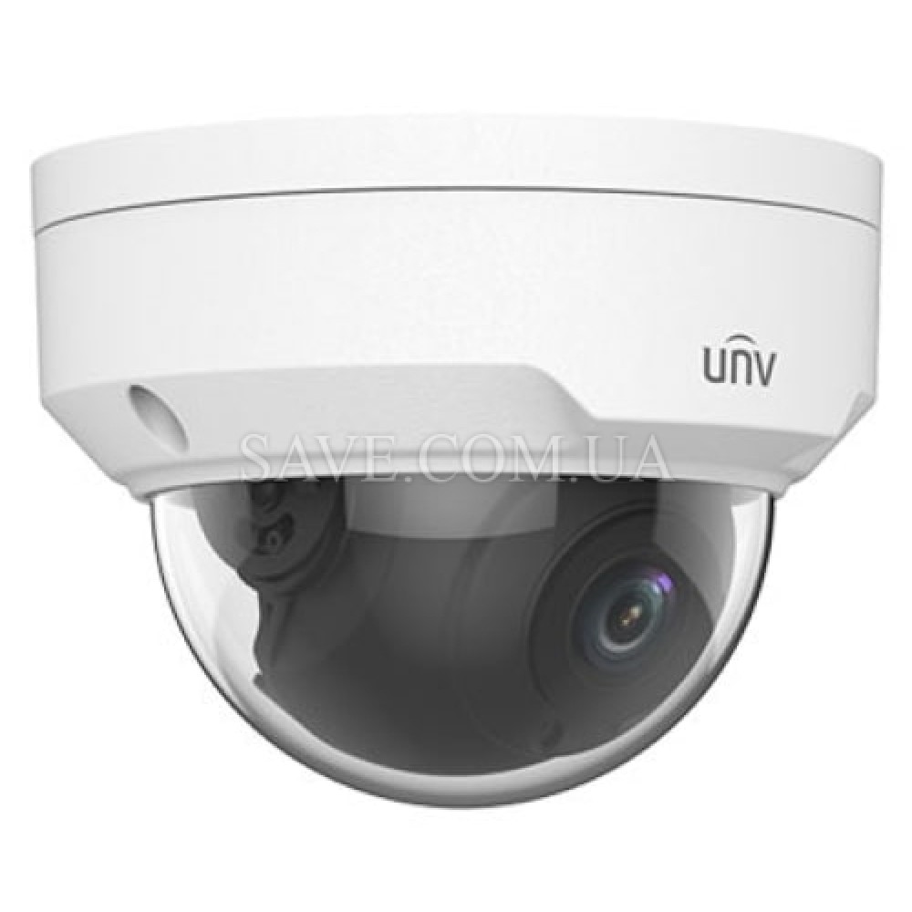 IPC322LR3-VSPF28-D UNIVIEW Уличная антивандальная купольная IP камера с ИК подсветкой