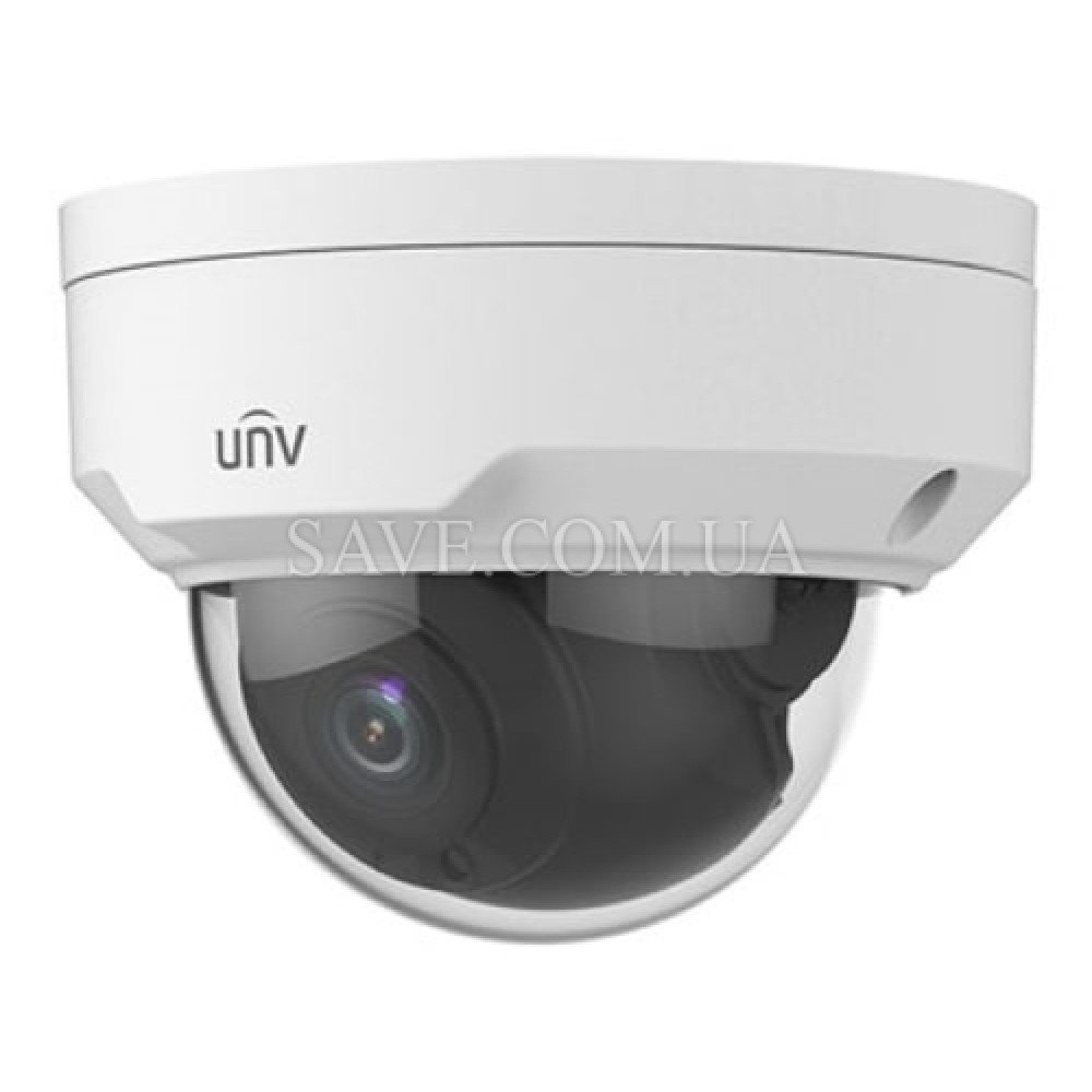 IPC322LR3-VSPF28-D UNIVIEW Уличная антивандальная купольная IP камера с ИК подсветкой