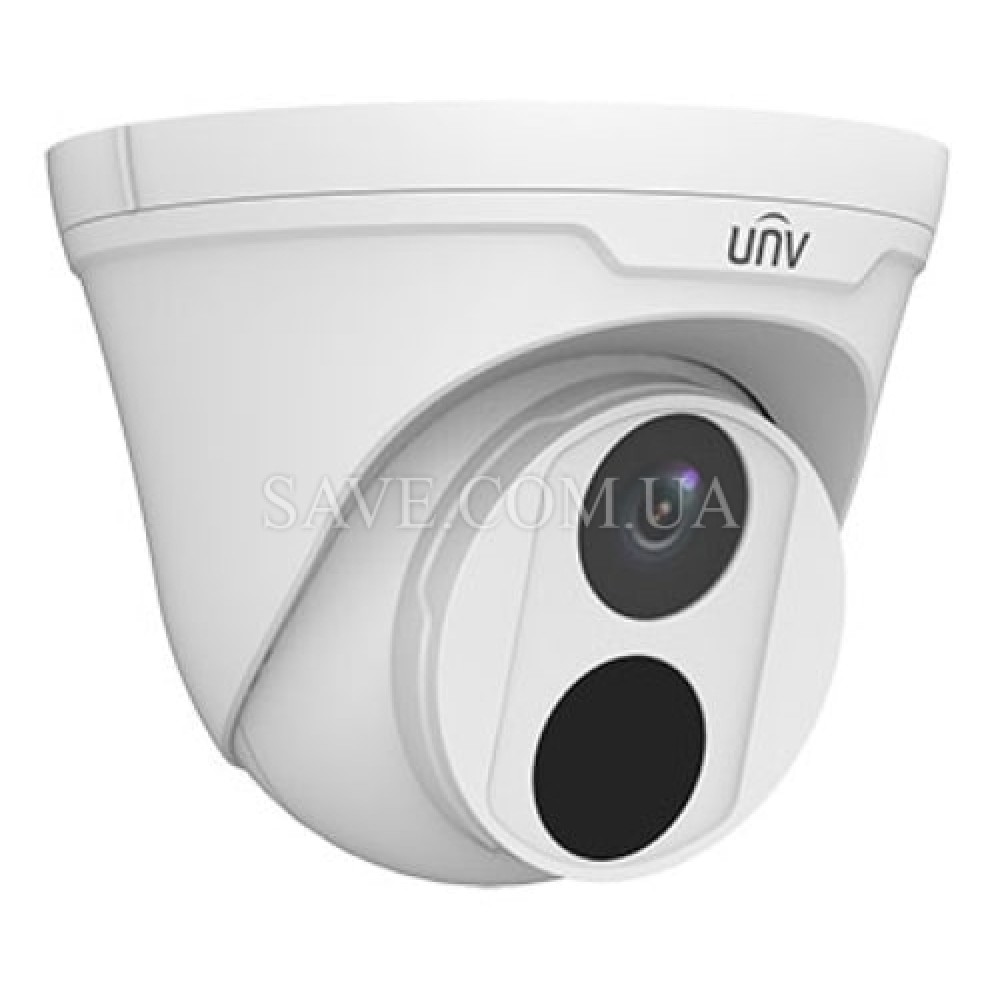 IPC3612LR3-PF28-D UNIVIEW Вулична купольна IP камера з ІЧ підсвічуванням