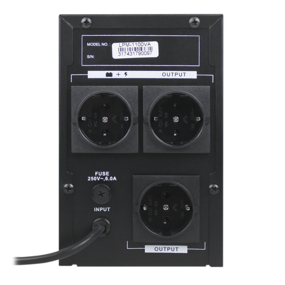 LPM-1100VA (770Вт) LogicPower Джерело безперебійного живлення (ДБЖ)