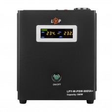 LPY-W-PSW-800VA+(560Вт)5A/15A LogicPower ИБП с правильной синусоидой 12V