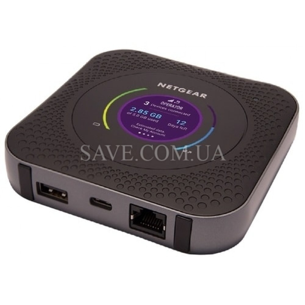 MR1100 NETGEAR Мобильный 3G/4G Wi-Fi роутер с Power Bank и входом для MIMO антенны