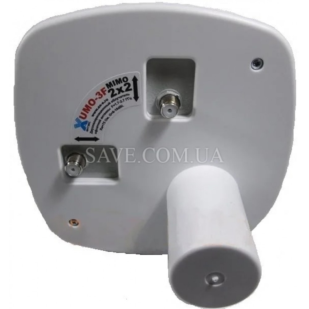 UMO-3F-2x23 MIMO 2x2 ANTEX Параболическая 3G/4G антенна с усилением 23 dBi