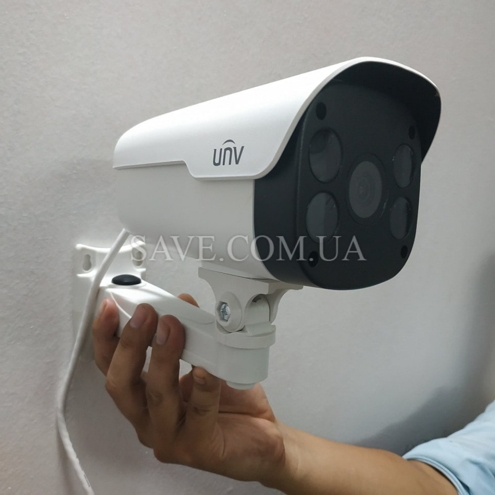 IPC2C22LR6-PF40-E UNIVIEW Уличная цилиндрическая IP камера с ИК подсветкой