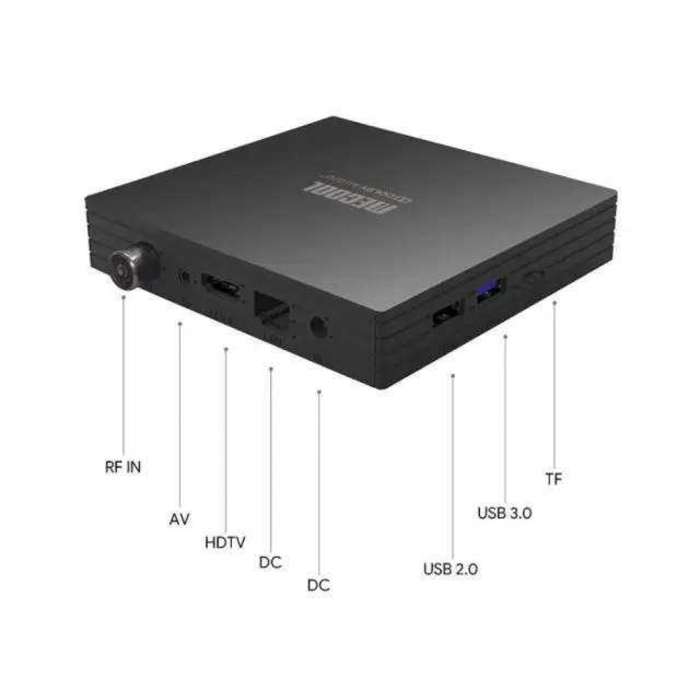 KT1 2/16GB MECOOL Цифровий Android медіаплеєр SMART TV + DVB-T2/C тюнер