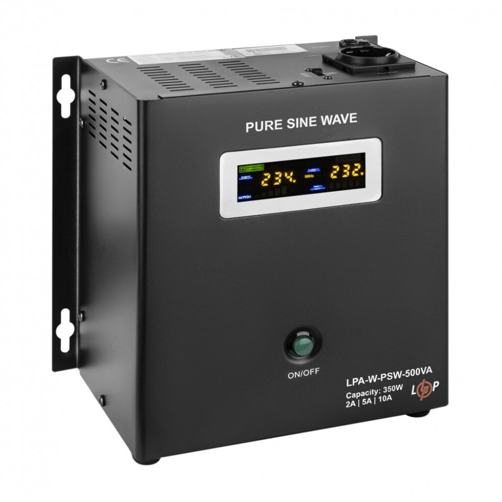 LPA-W-PSW-500VA(350Вт) 2A/5A/10A LogicPower ИБП с правильной синусоидой 12V