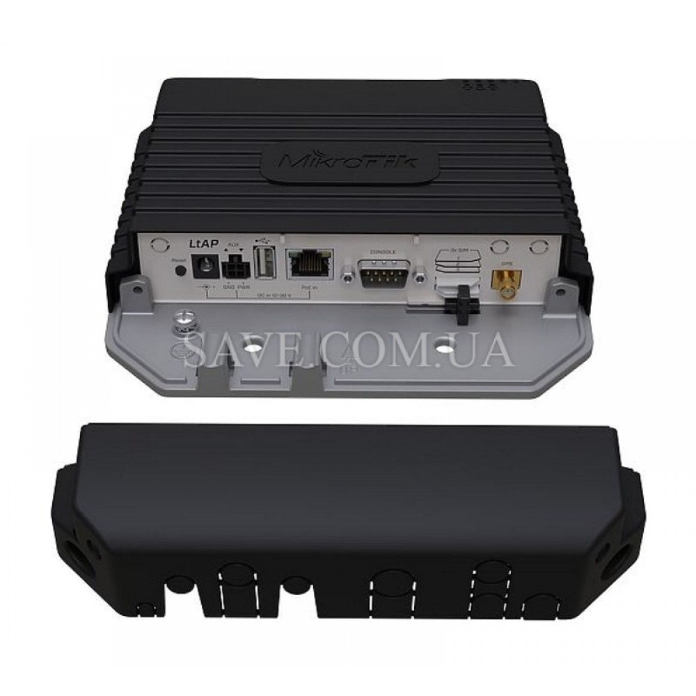 LtAP LTE kit MIKROTIK Автомобильный 3G/4G Wi-Fi роутер с GPS модулем и входами для внешних антенн