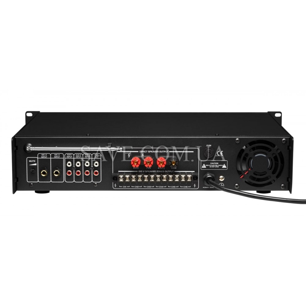 MA-350.6P DV AUDIO Трансляційний мікшер підсилювач