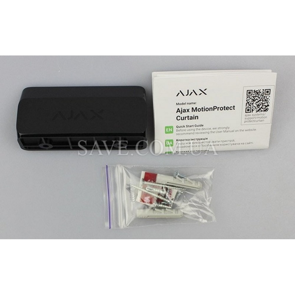 MotionProtect Curtain AJAX Беспроводной датчик движения типа штора