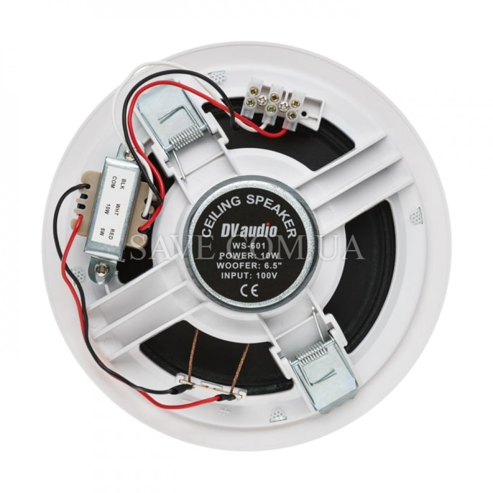 WS-601 DV AUDIO Встраиваемый потолочный динамик