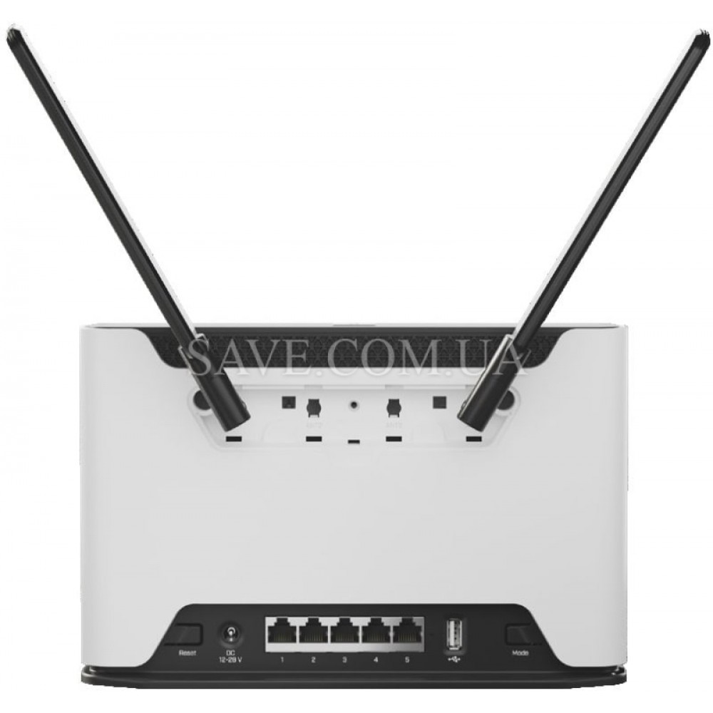 Chateau LTE12 MIKROTIK Стационарный 3G / 4G Wi-Fi роутер LTE Cat.12 c входами для внешней MIMO антенны