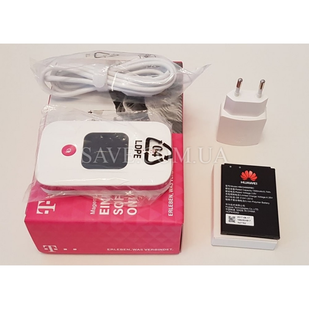 E5577Cs-321 HUAWEI Мобильный 3G/4G Wi-Fi роутер с входом для MIMO антенны
