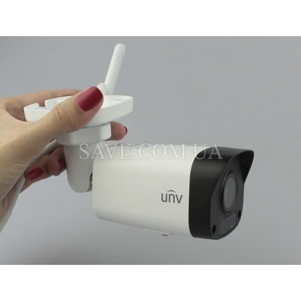IPC2122SR3-F40W-D UNIVIEW Вулична Wi-Fi IP камера з ІЧ підсвічуванням