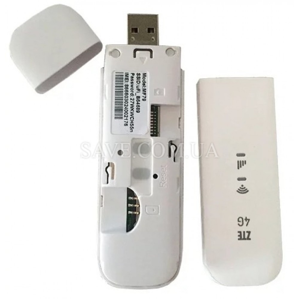 MF79s ZTE 3G/4G USB модем с Wi-Fi