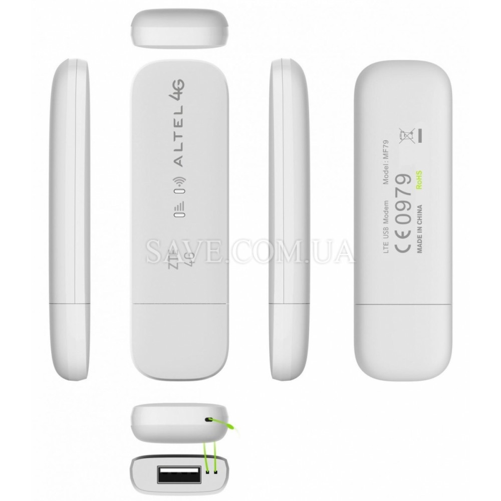MF79s ZTE 3G/4G USB модем с Wi-Fi