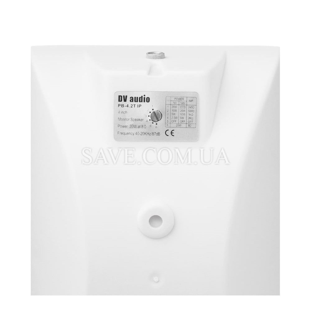 PB-4.2T IP White DV AUDIO Настенная всепогодная акустическая система