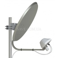 AX-1800-2x19 MIMO 2x2 ANTEX Параболічна антена 4G з посиленням 19 dBi