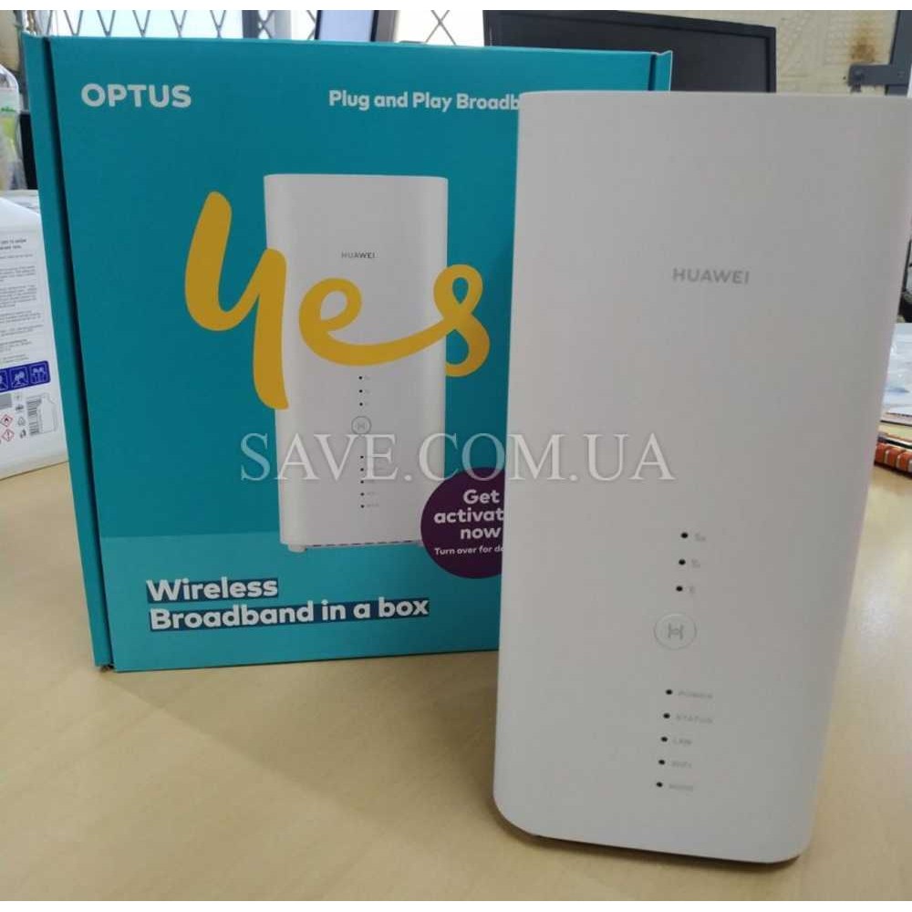 B818-263 HUAWEI Стаціонарний 3G/4G Wi-Fi роутер LTE Cat.19 з входами для MIMO антени
