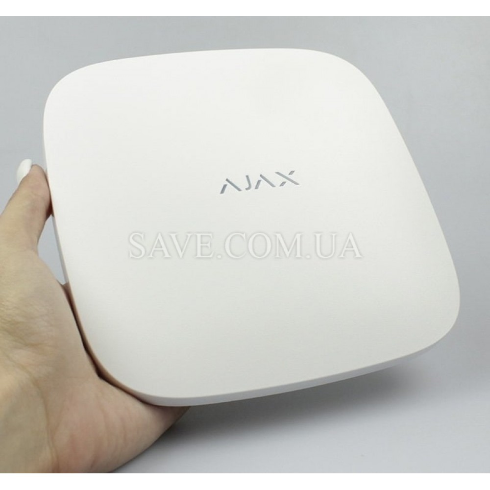 Hub 2 Plus AJAX Інтелектуальна централь з фотоверифікацією, Ethernet, Wi-Fi та двома SIM (2G, 3G, LTE)