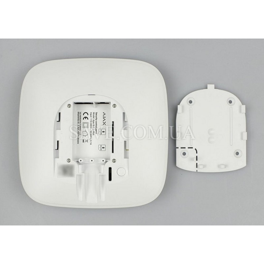 Hub 2 Plus AJAX Інтелектуальна централь з фотоверифікацією, Ethernet, Wi-Fi та двома SIM (2G, 3G, LTE)