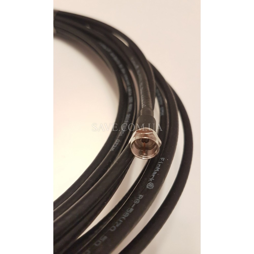 KS-50/10 SAVE 10 м кабельная сборка F (male) - F (male) для подключения 3G/4G антенны