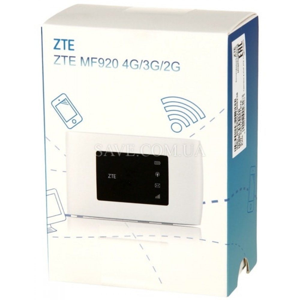 MF920TS ZTE Мобильный 3G/4G WiFi роутер